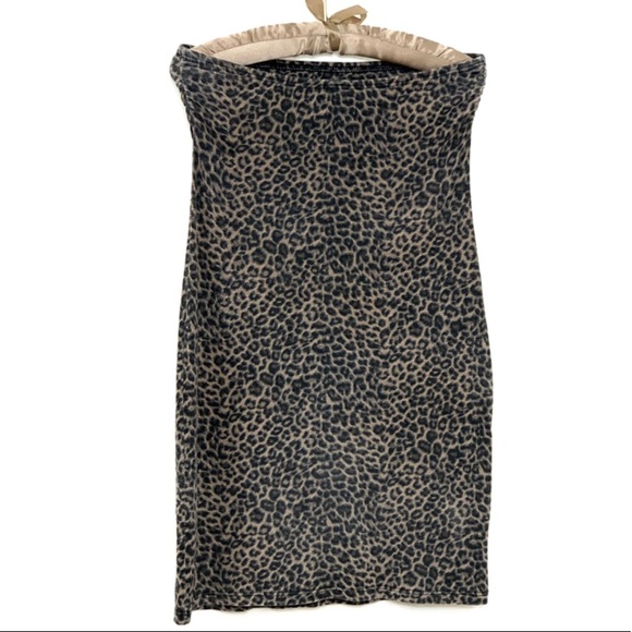 Vintage Women’s Cheetah Print BodyCon Dress - Picture 2 of 6